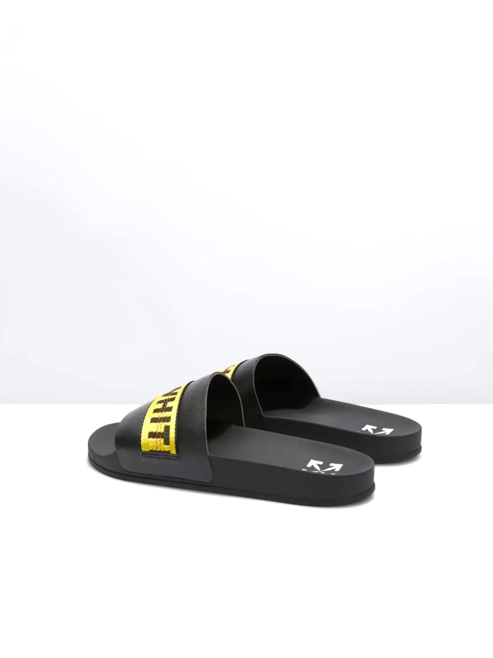 OFF-WHITE INDUSTRIAL BELT SLIDE SANDALS