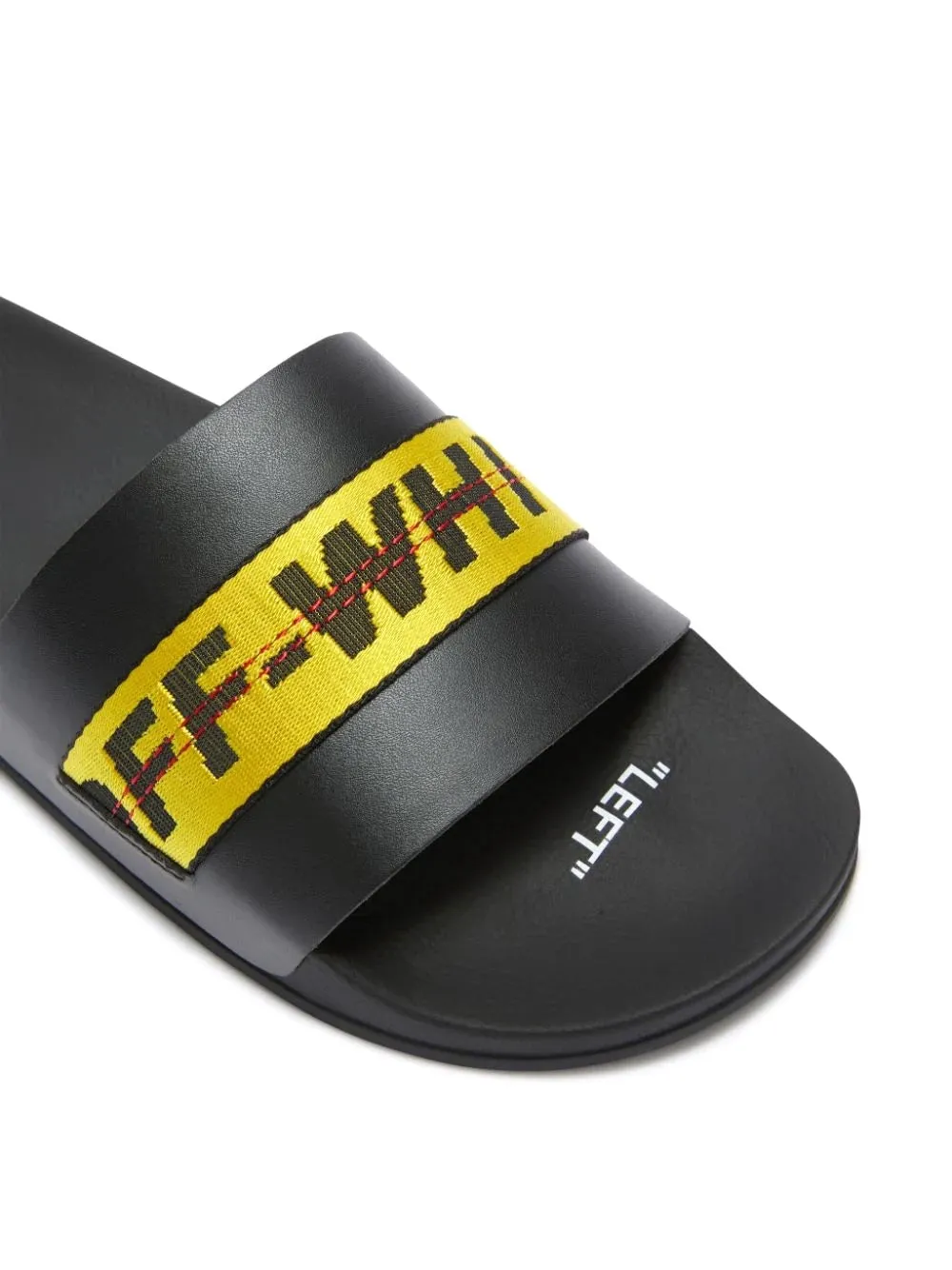 OFF-WHITE INDUSTRIAL BELT SLIDE SANDALS