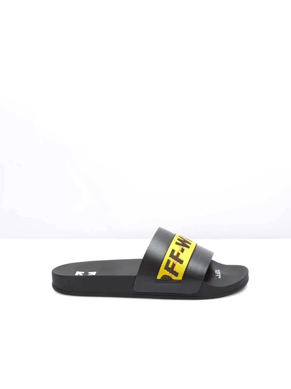 OFF-WHITE INDUSTRIAL BELT SLIDE SANDALS