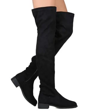 Olympia-20 - Nature Breeze Thigh High Riding Low Heeled Fashion Boots