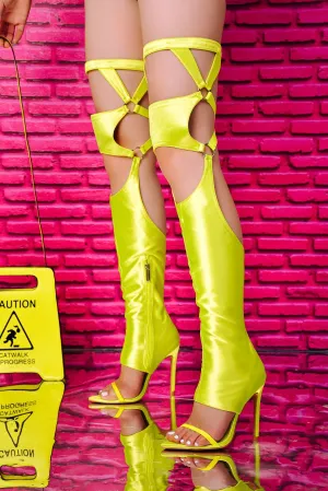 Open Toe Thigh High Boots Gealia Cape Robbin