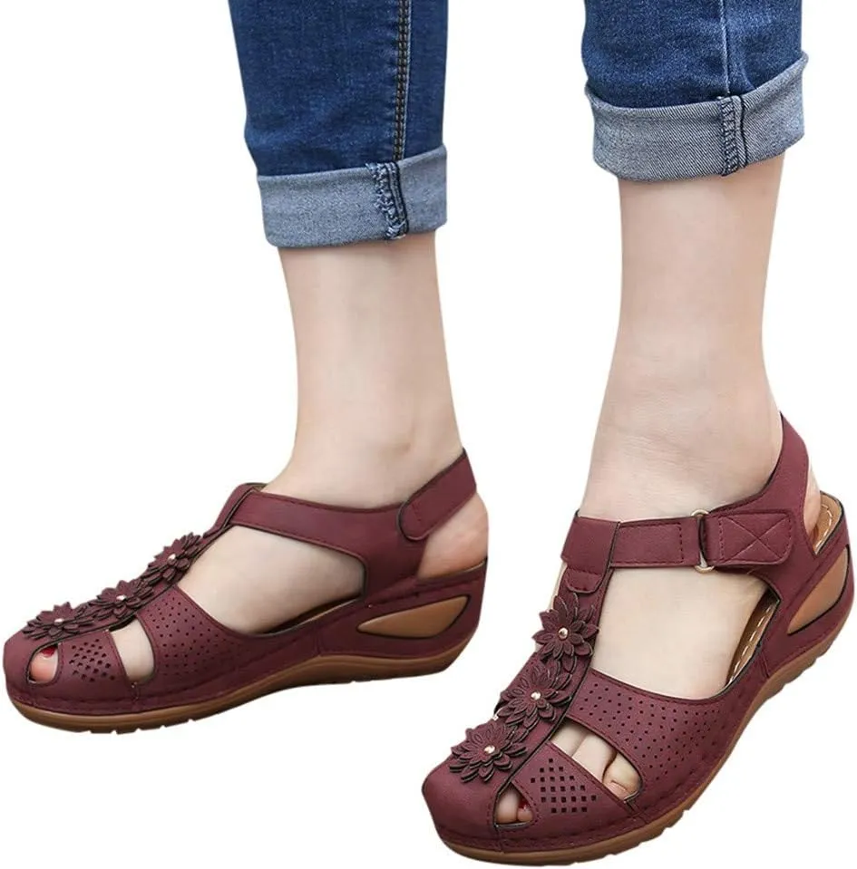 Orthopedic Sandals for Men Leather Orthopedic Womans Leather Flip Flops Comfy Pregnancy Sandals Orthopedic Womens Heeled Sandals Summer Full Womens Flip Flops Summer Comfortable Walking Thong Sandals