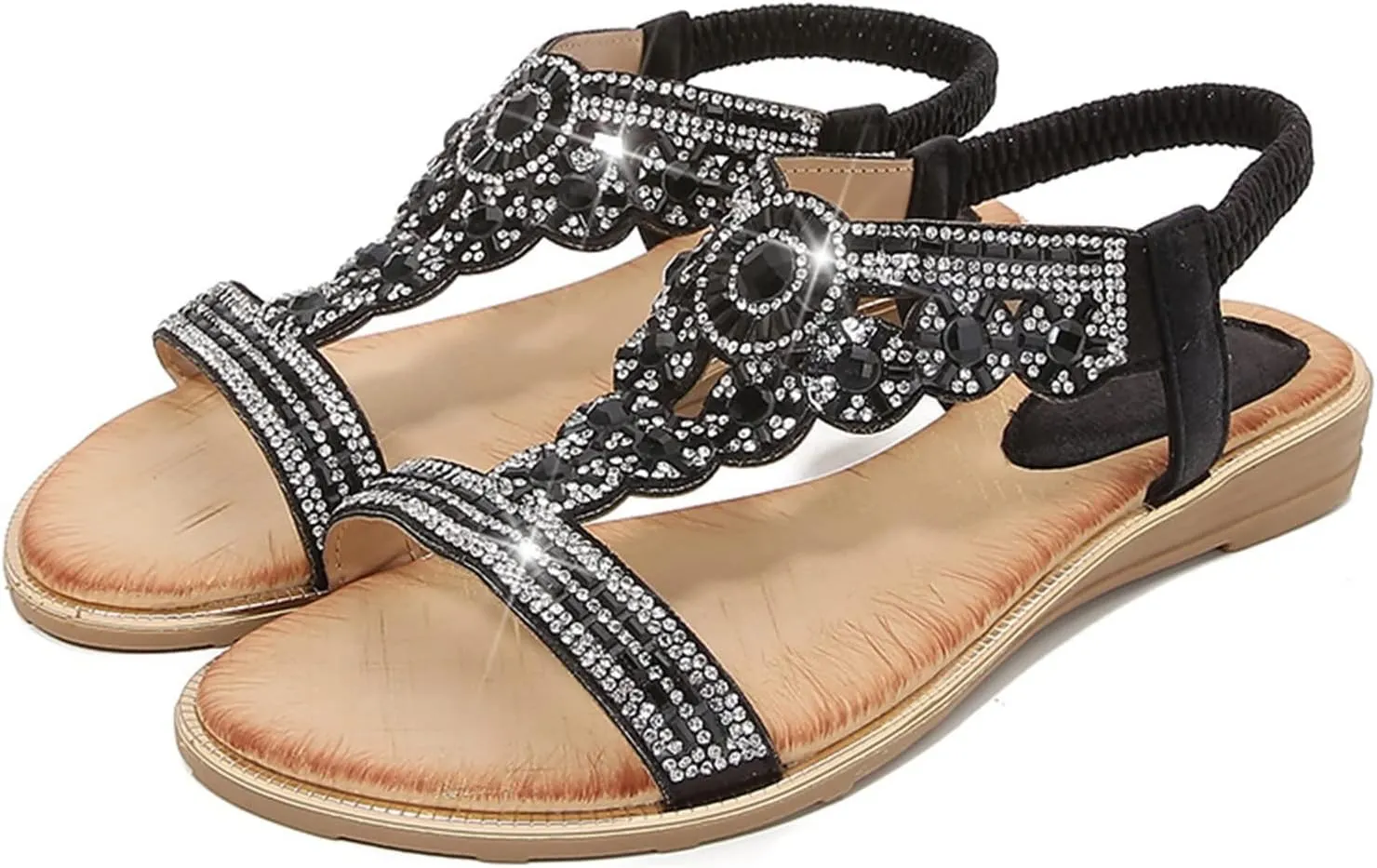 Orthopedic Sandals for Women Arch Support Strappy Orthotic Flip Flops Cushion Barefoot Soft Toe Non Slip Sole Dressy Casual Beach Footwear Summer Flip Flops for Women