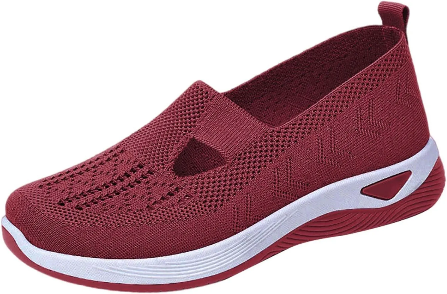 Orthopedic Shoes for Women Breathable Soft Slip On Non Slip Work Shoes Women Comfort Business Casual Shoes Wedge Sneakers Black Tennis Shoe Loafers Shoe