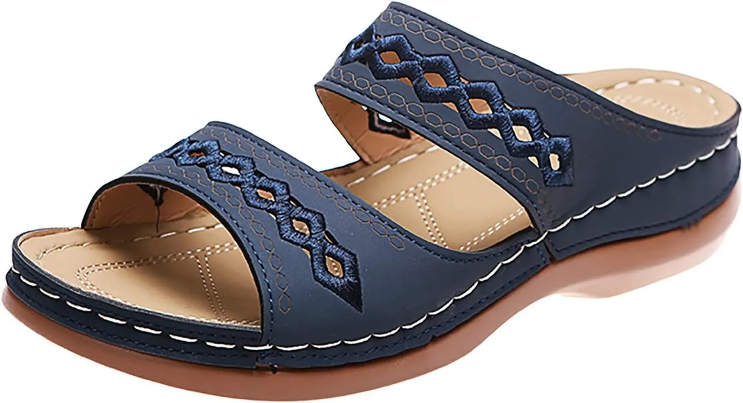 Orthotic Slippers Summer Orthopedic Womens Sandals with Back Strap Orthopedic Sandalias Ortopedicas Orthopedic Mens Wide Arch Support Flip Flops Orthopedic Plantar Fasciitis Shoes Women Sandals