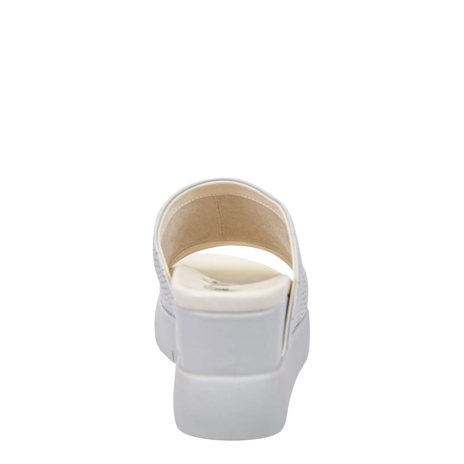 OTBT: NORM in WHITE Wedge Sandals