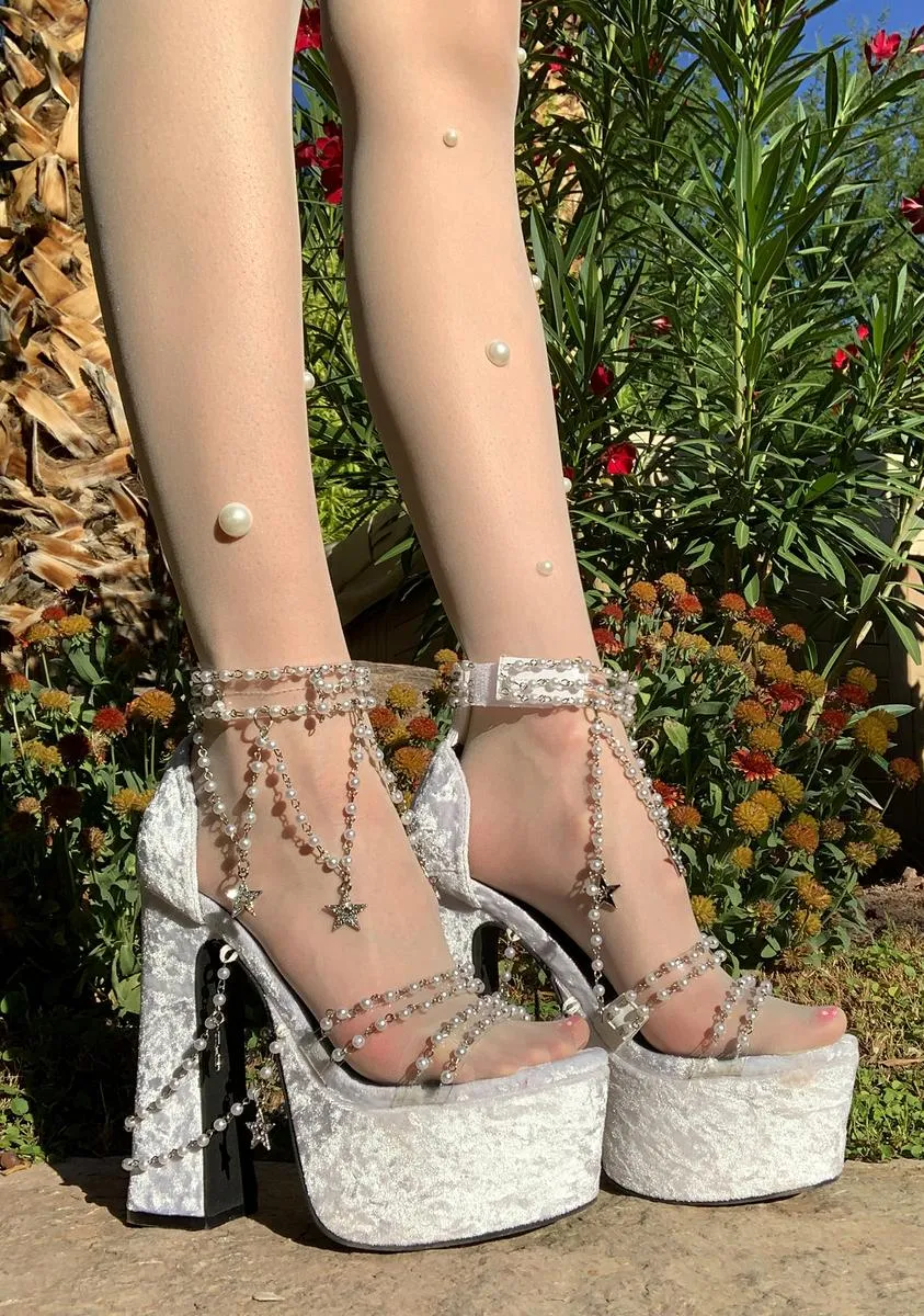 Outta My Shell Platform Heels