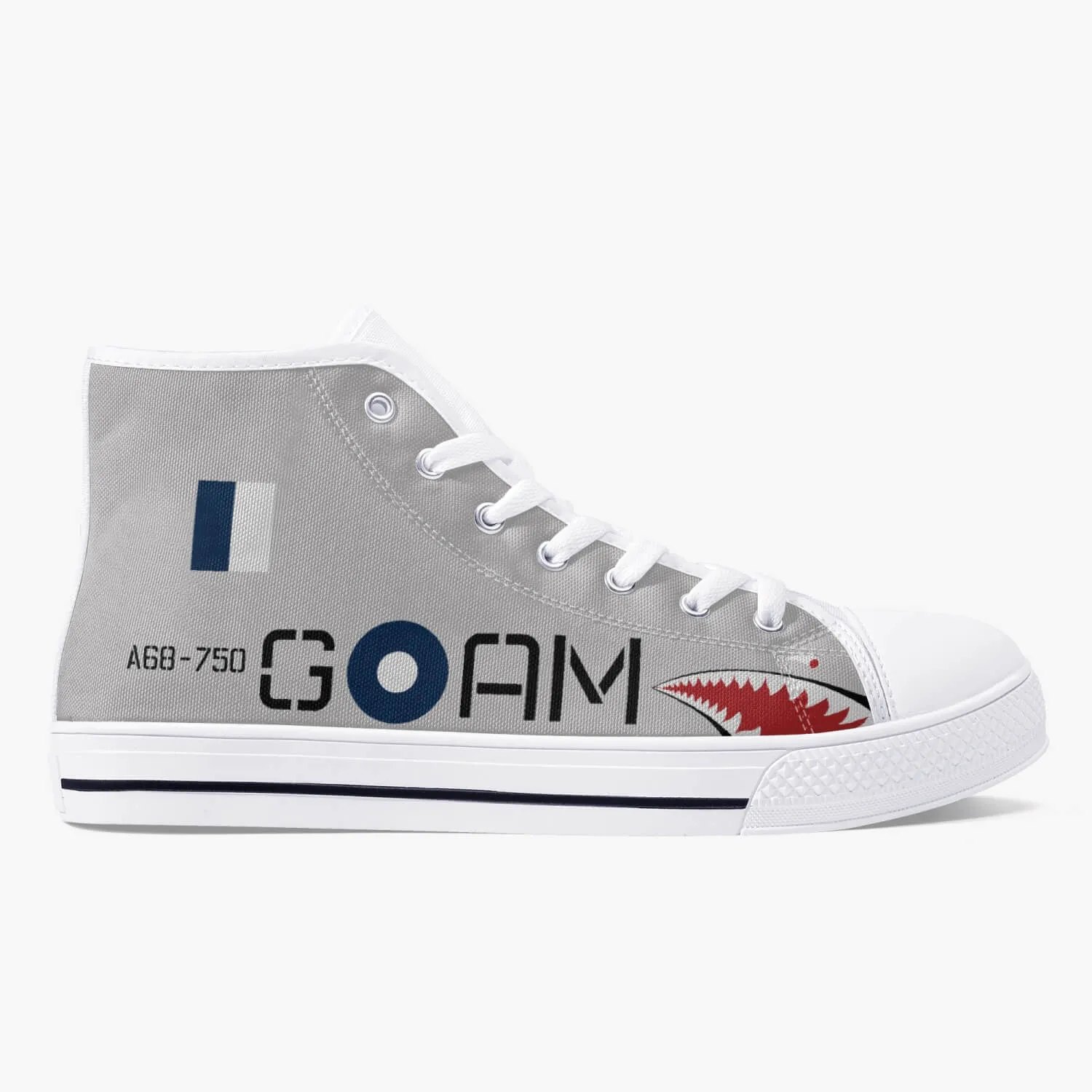 P-51 "AM-G" High Top Canvas Shoes