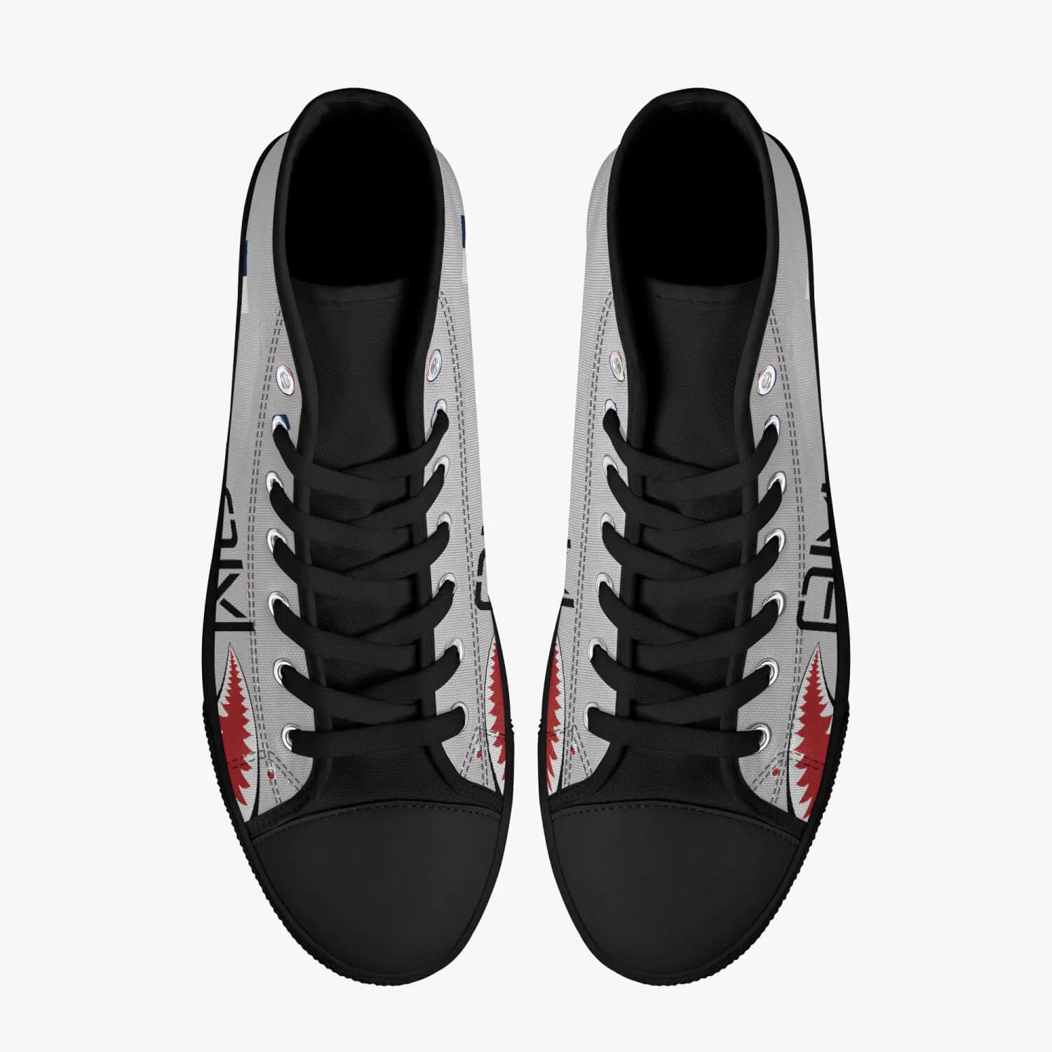 P-51 "AM-G" High Top Canvas Shoes