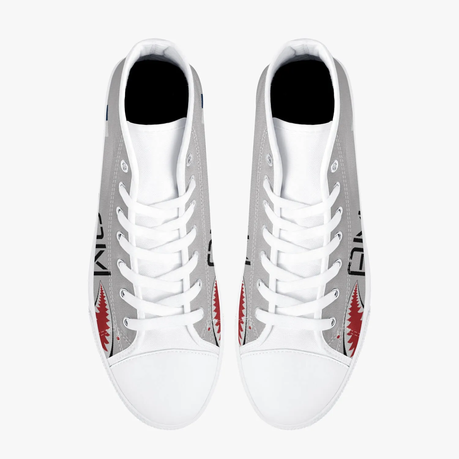 P-51 "AM-G" High Top Canvas Shoes