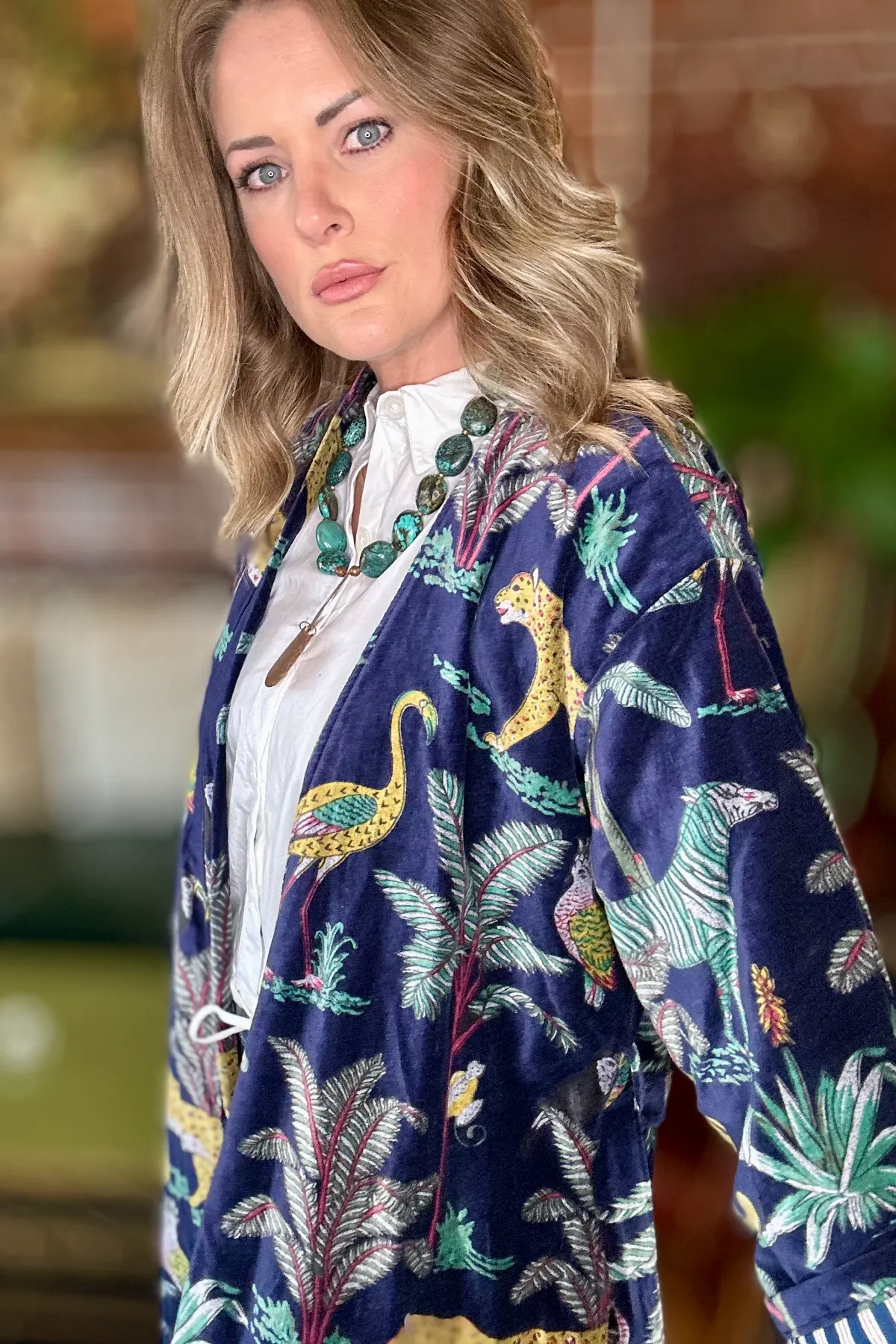 Penny Velvet Lounge Jacket | Delilah