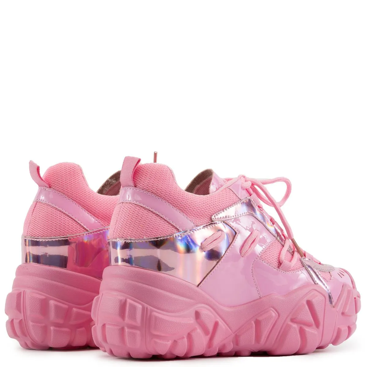Persimmon-01 Wedge Sneakers