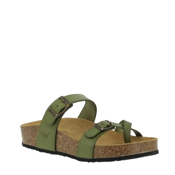Plakton 341032 Malabo Green Thong Sandals