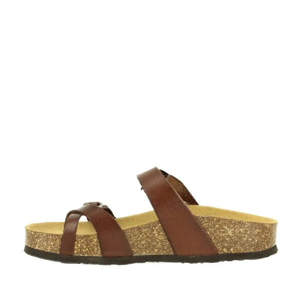 Plakton 341032 Taupe Thong Sandals