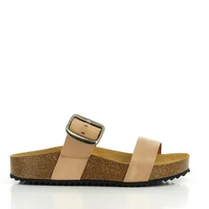 Plakton 343004 Nude Two Strap Sandals