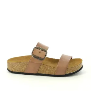 Plakton 343004 Tan Two Strap Sandals