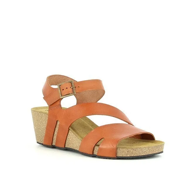 Plakton 365651 Orange Slingback Wedges