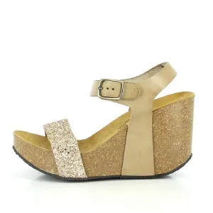 Plakton 433023 Nude Slingback Wedges