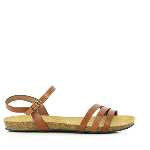 Plakton 575080 Camel Slingback Sandals