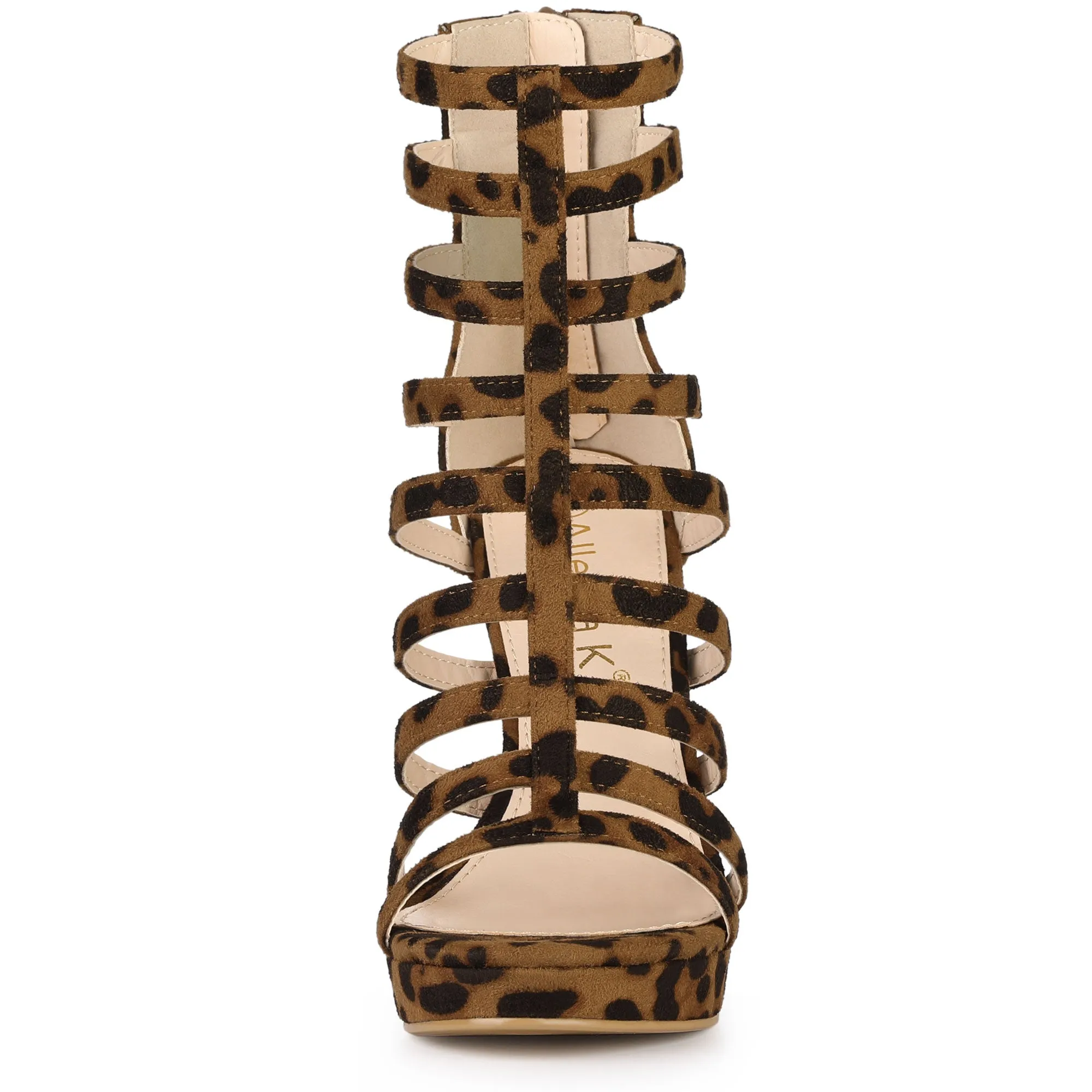Platform Strappy Gladiator Stiletto Heel Sandals