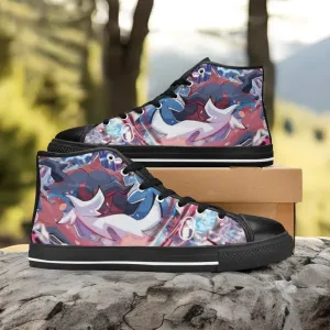 Pokemon Samurott Shoes High Top Sneakers for Kids and Adults