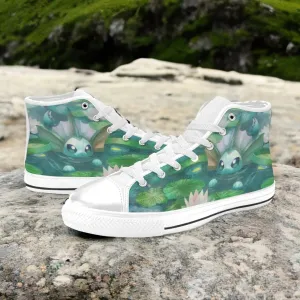 Pokemon Vaporeon Shoes High Top Sneakers for Kids and Adults