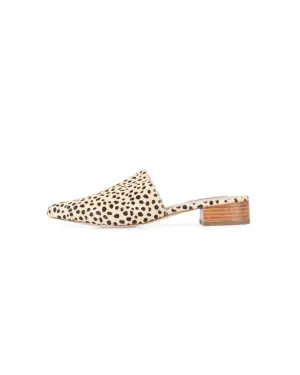 Printed Cowhair Loafers