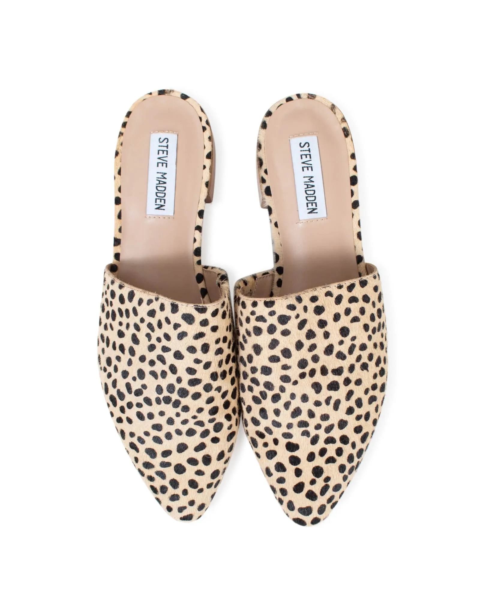 Printed Cowhair Loafers