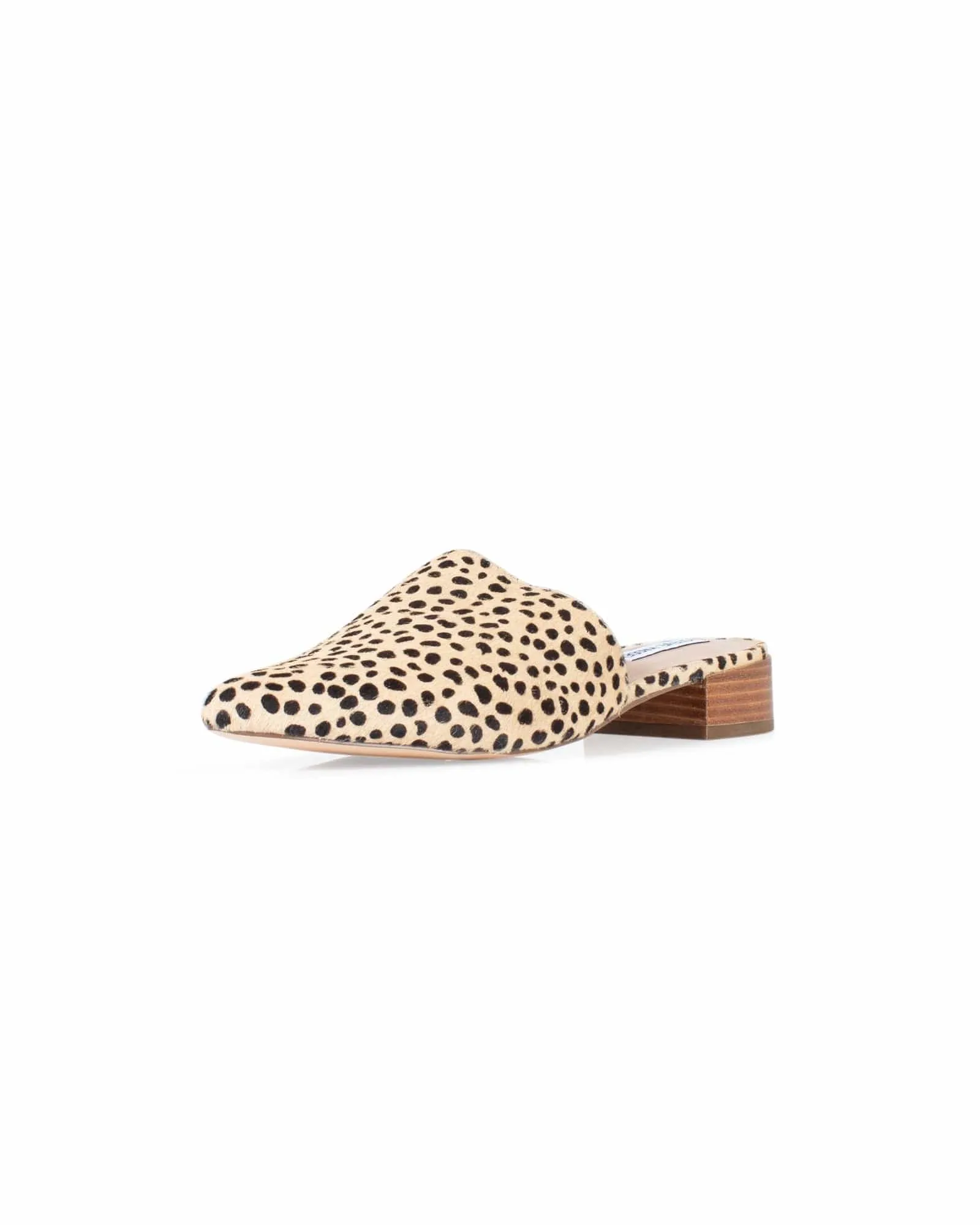 Printed Cowhair Loafers