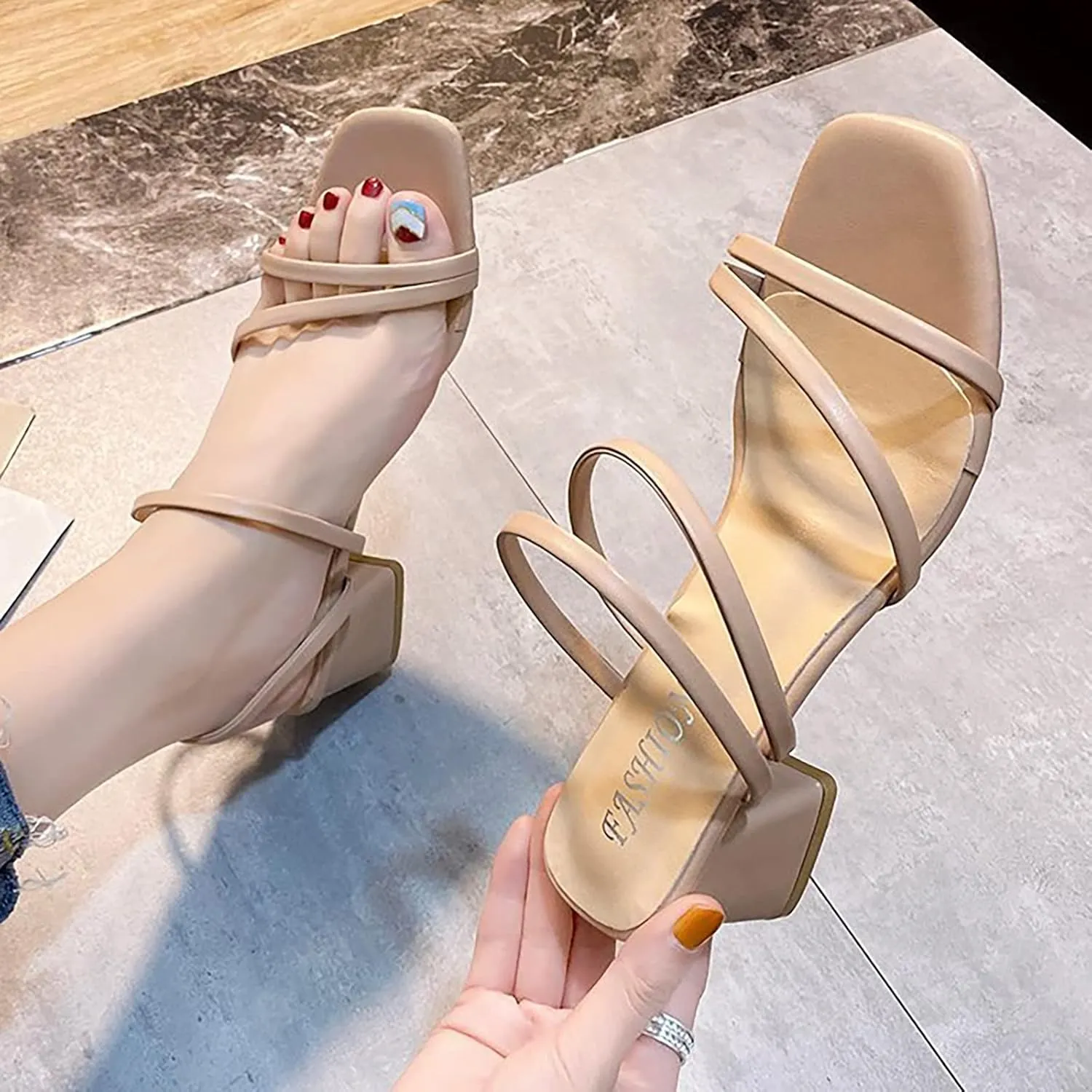 Pumps for Women Slip on Wedge Sandal Comfortable Wedge Shoes Womens Orthopedic Sandals with Arch Support