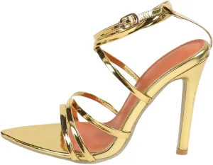 Pumps Shoes Dressy Fashion Comfortable Women's Pointed Stiletto Sandals Fashion Casual Shiny Hollow Wear High Heels