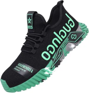 Puncture Proof Comfortable Breathable Safety Shoes,Mens Work Safety Outdoor Protection Footwear Industrial and Construction,
