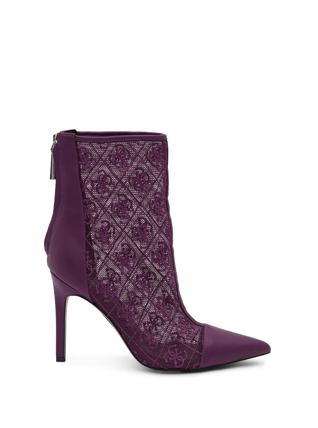 Purple Sinthy Logo Boots