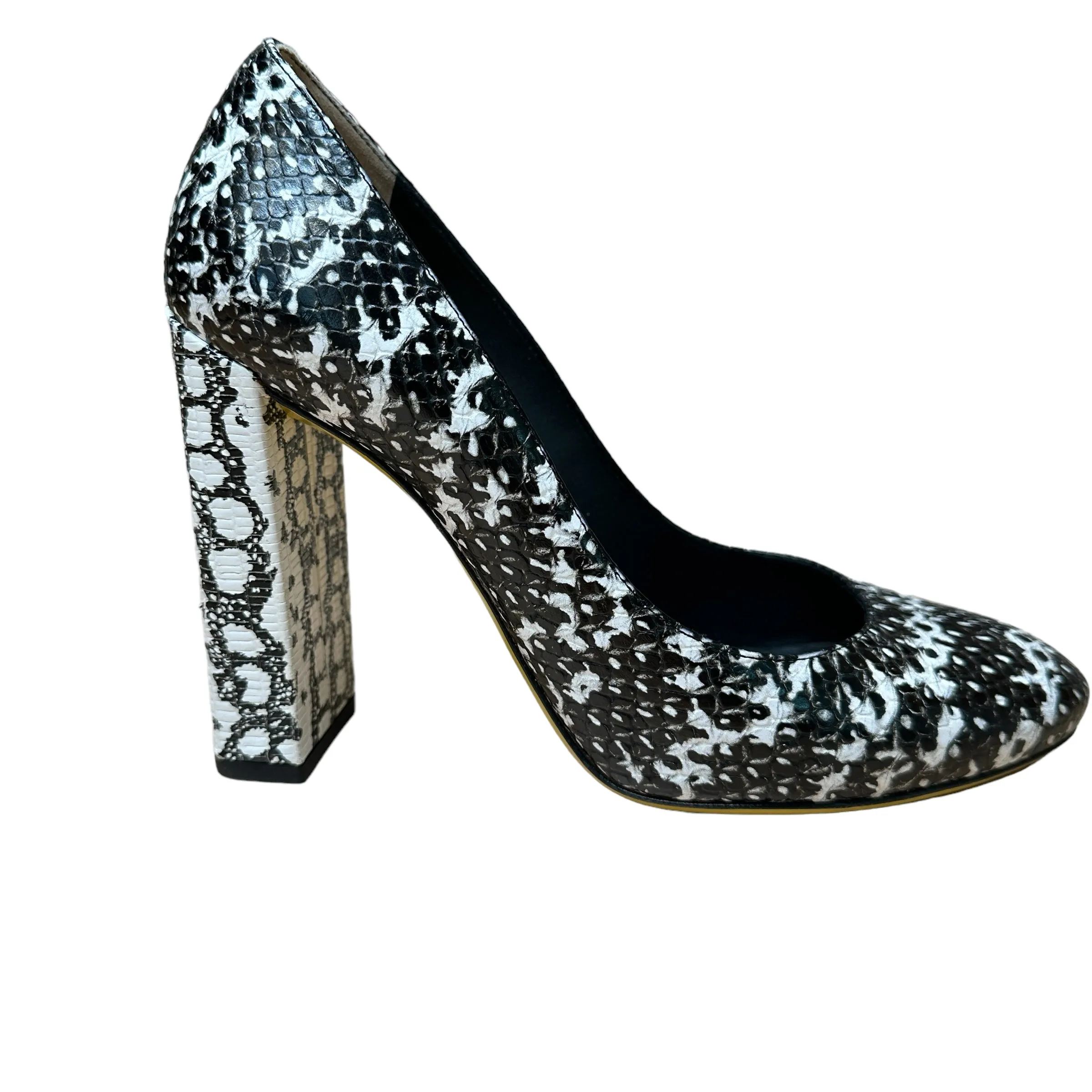 Python Embossed Heels - 7