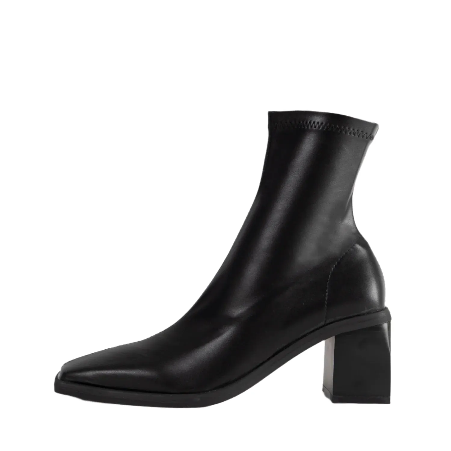 RAID Averie Sock Ankle Boot In Black