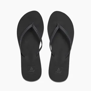 Reef Womens Bliss Nights Flip Flops - Black