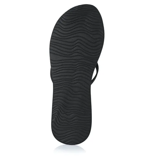 Reef Womens Bliss Nights Flip Flops - Black