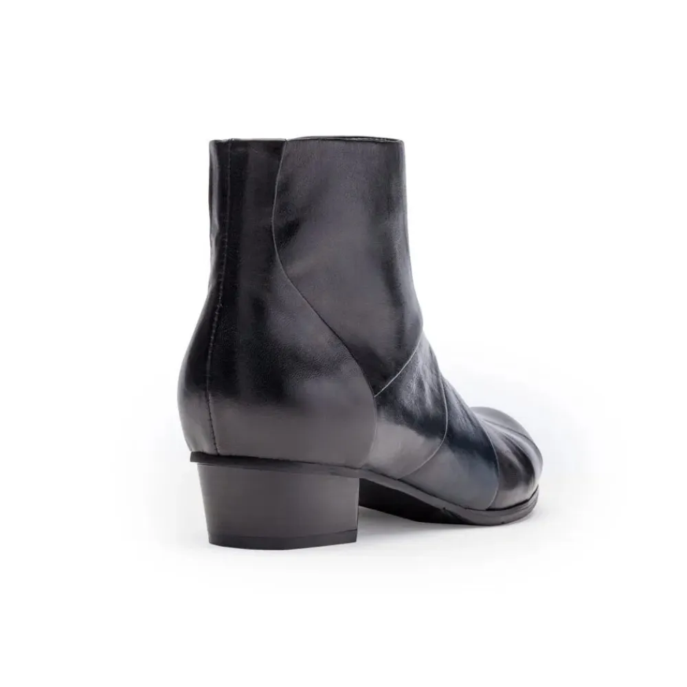 Regarde Le Ciel Stefany 172 Black/Navy/Piombo Bootie (Women's)