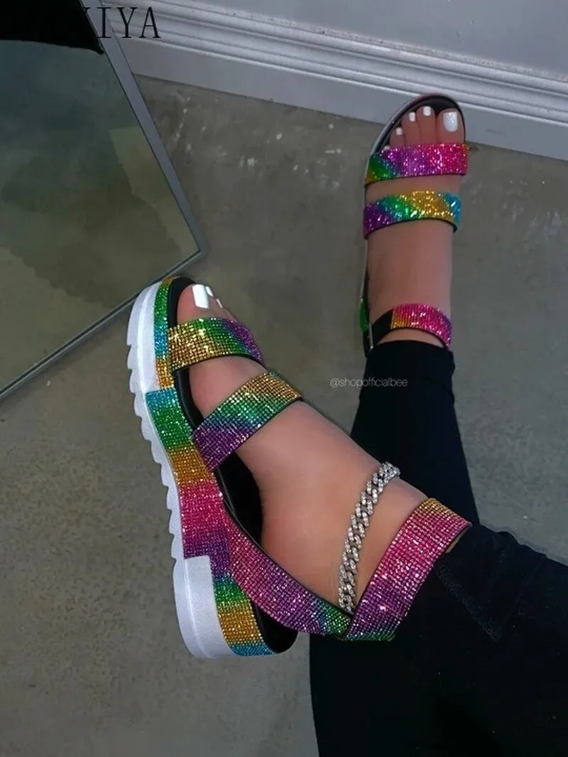 Rhinestones Sandals