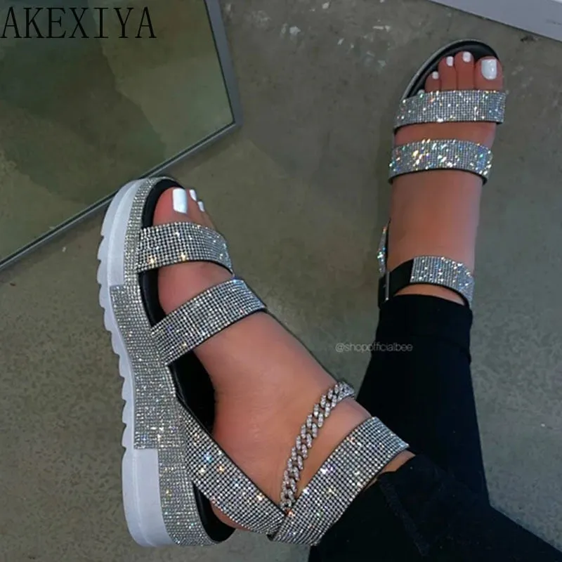 Rhinestones Sandals