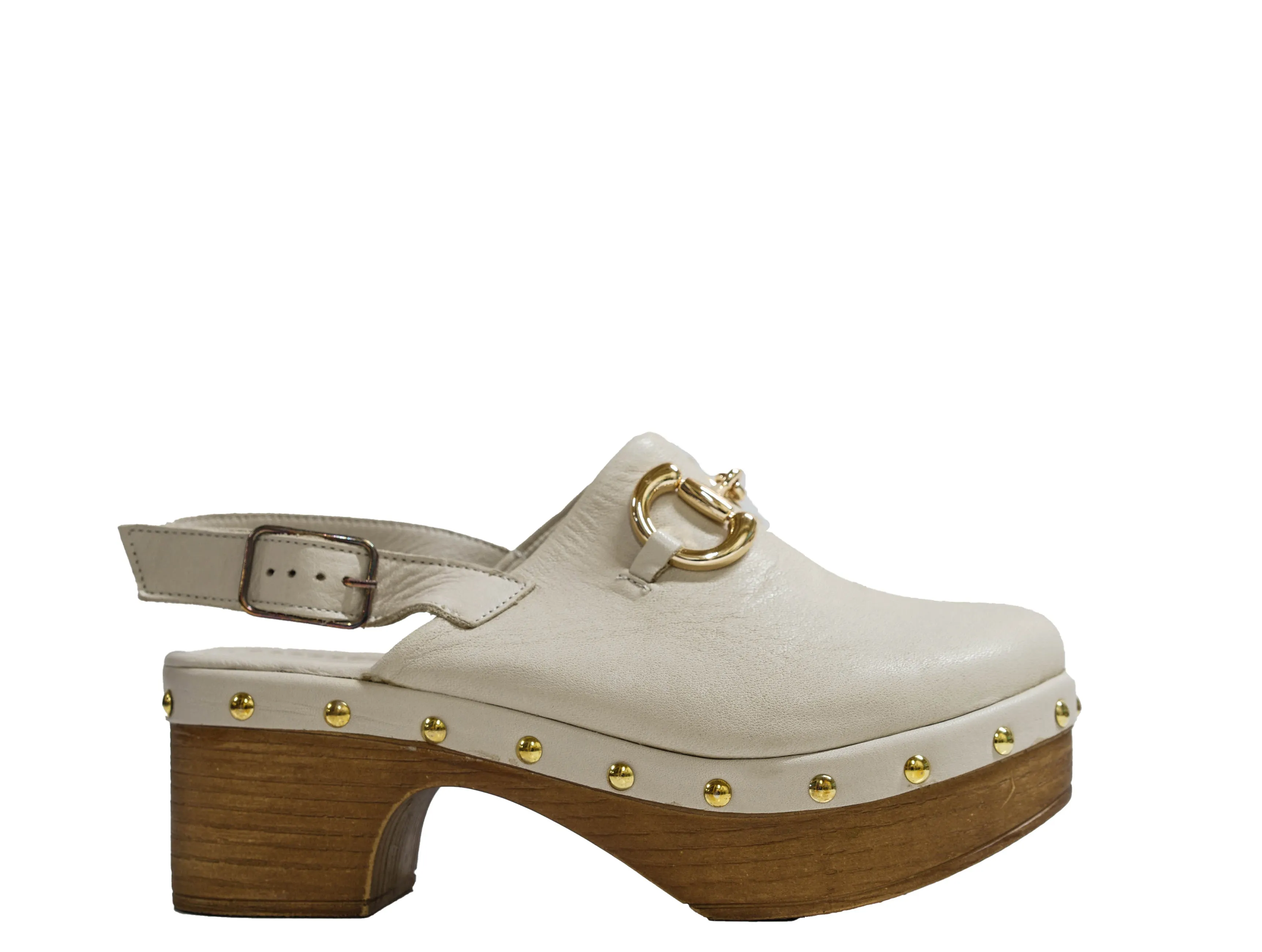 Roberto Serpentini Women's Beige Clog N13PEO -