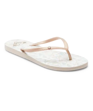 Roxy Bermuda Print Sandal-Beige