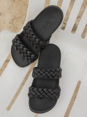 ROXY Slippy Braided Sandal