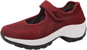 Running Shoes Women Sneakers Tennis Workout Walking Gym Lightweight Business Casual Shoes Women Womens Slip On Loafers White Women's Sneakers