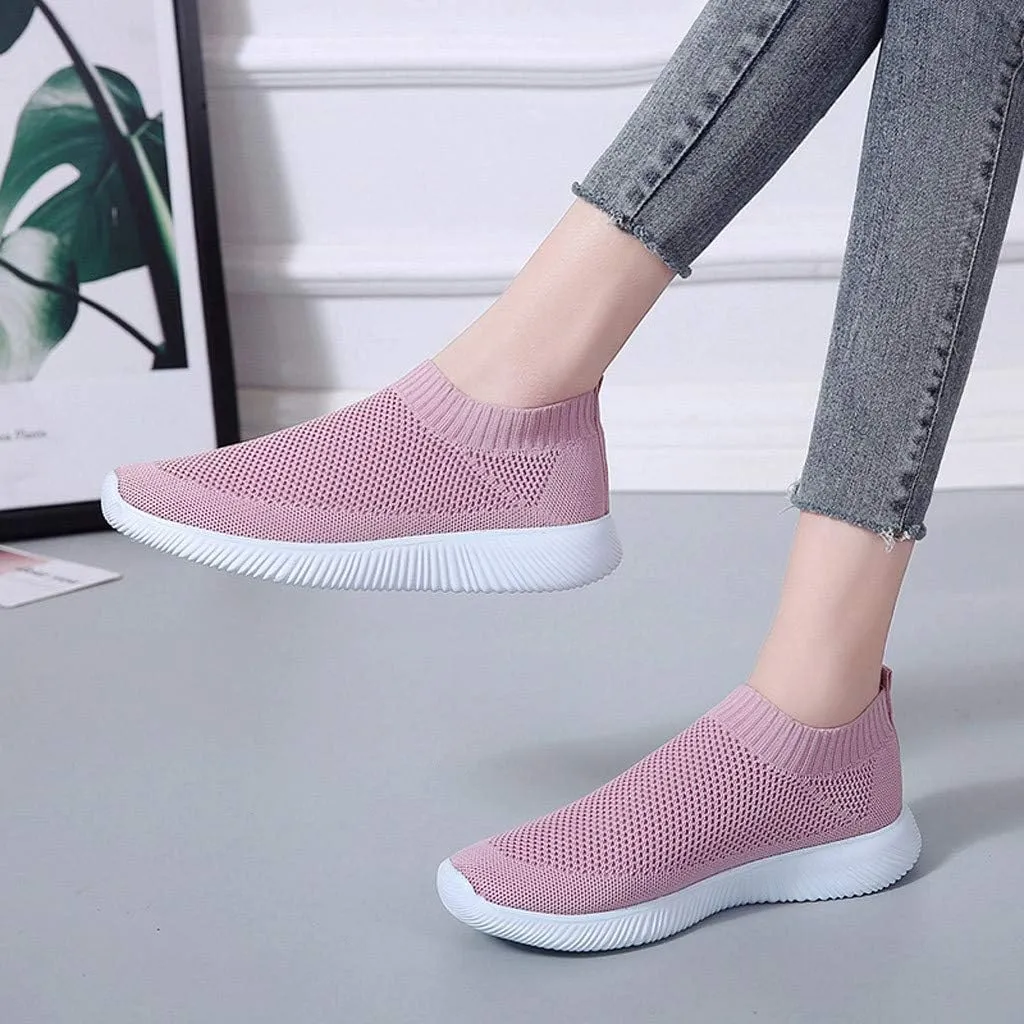 Running Shoes Women Sneakers Tennis Workout Walking Gym Lightweight Business Casual Shoes Women Womens Slip On Loafers White Women's Sneakers