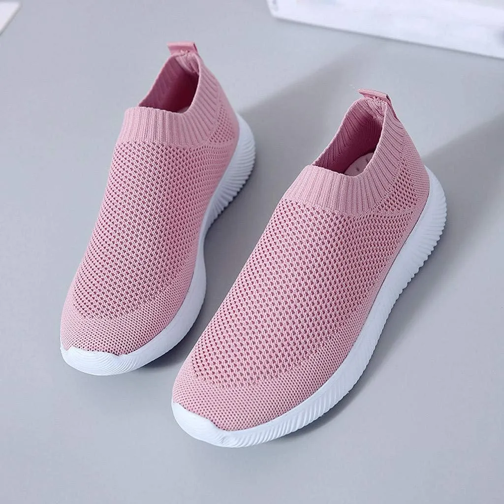 Running Shoes Women Sneakers Tennis Workout Walking Gym Lightweight Business Casual Shoes Women Womens Slip On Loafers White Women's Sneakers