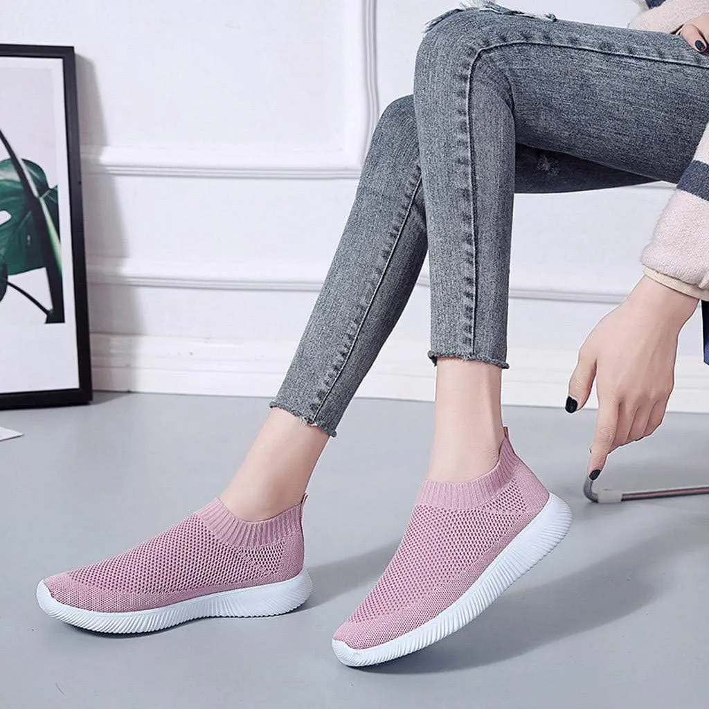 Running Shoes Women Sneakers Tennis Workout Walking Gym Lightweight Business Casual Shoes Women Womens Slip On Loafers White Women's Sneakers