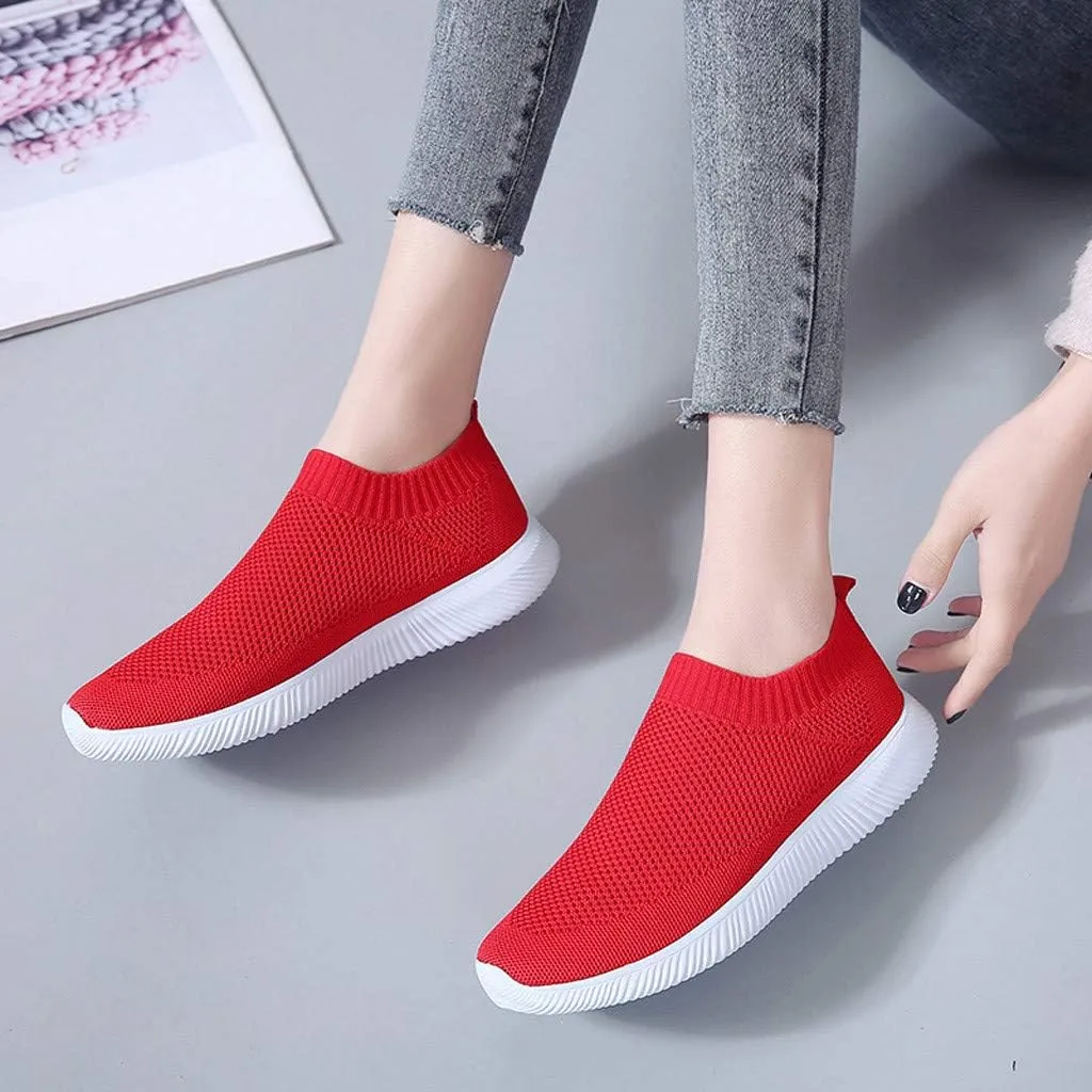 Running Shoes Women Sneakers Tennis Workout Walking Gym Lightweight Business Casual Shoes Women Womens Slip On Loafers White Women's Sneakers