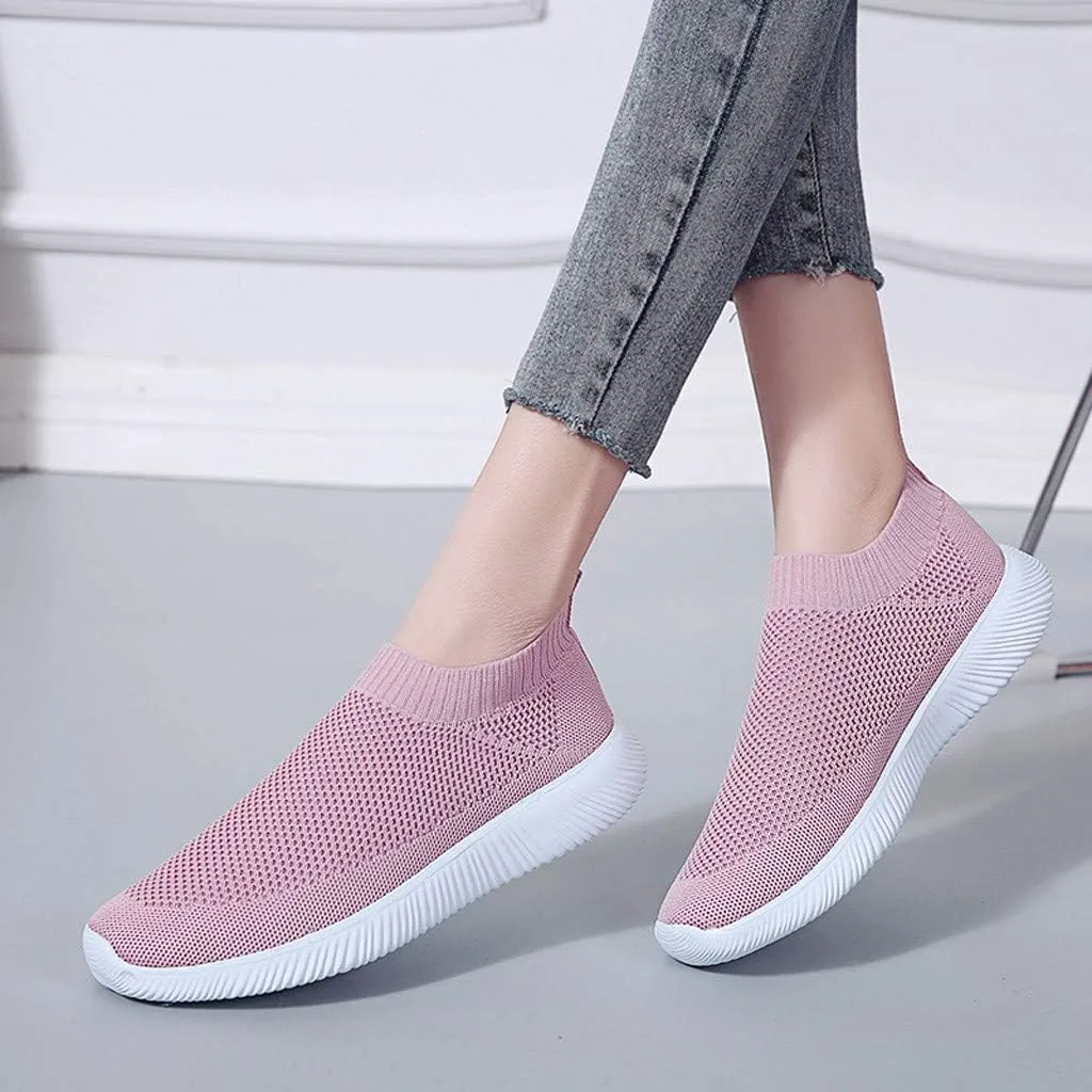 Running Shoes Women Sneakers Tennis Workout Walking Gym Lightweight Business Casual Shoes Women Womens Slip On Loafers White Women's Sneakers