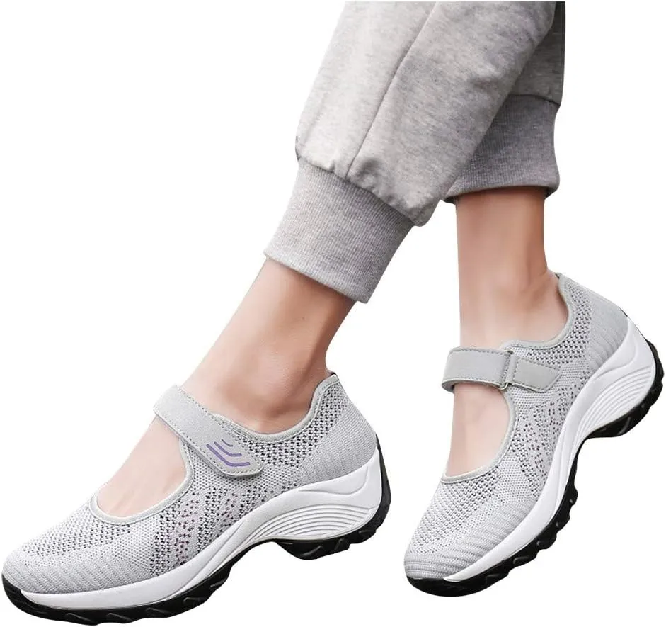 Running Shoes Women Sneakers Tennis Workout Walking Gym Lightweight Business Casual Shoes Women Womens Slip On Loafers White Women's Sneakers